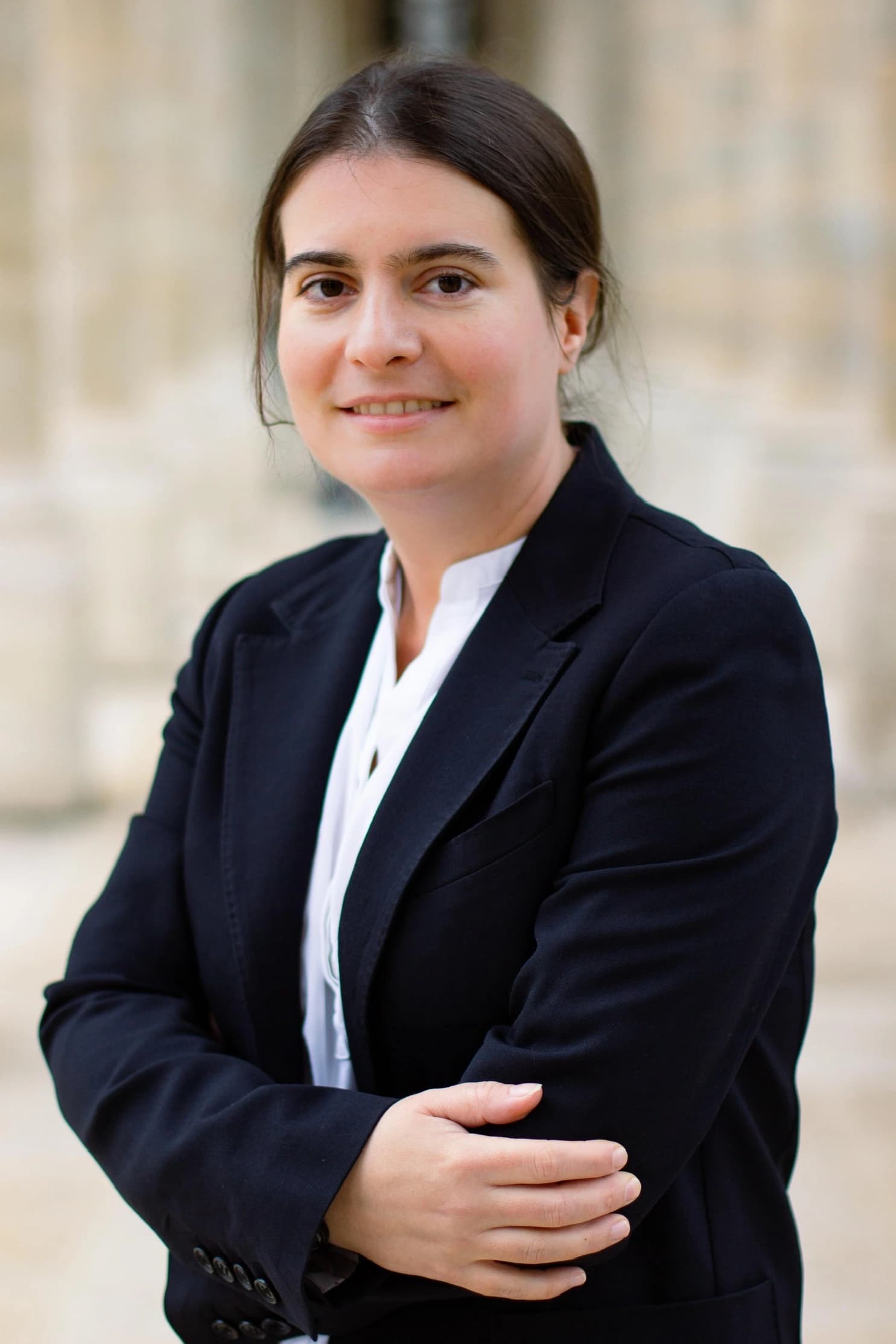 Portrait of Sophie Maréchal, lawyer admitted to the Paris Bar